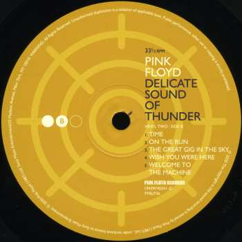 3LP Pink Floyd: Delicate Sound Of Thunder 568414