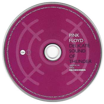 2CD Pink Floyd: Delicate Sound Of Thunder DIGI 617640