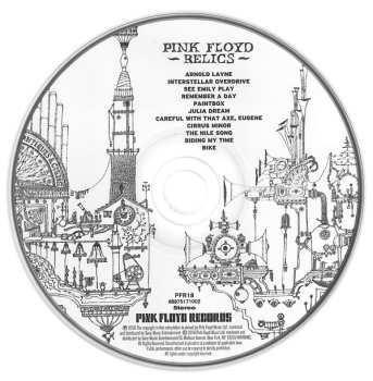 CD Pink Floyd: Relics DIGI 583230