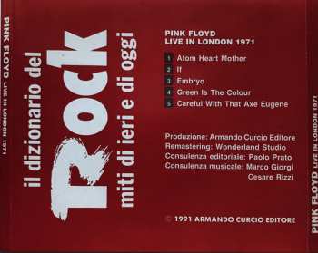 CD Pink Floyd: Live In London 1971 625991