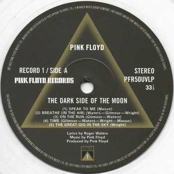 2LP Pink Floyd: The Dark Side Of The Moon CLR | LTD 603423