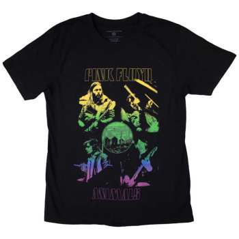 Merch Pink Floyd: Pink Floyd Unisex T-shirt: Animals Rainbow Photo (back Print) (small) S