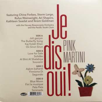 2LP Pink Martini: Je Dis Oui! DLX 569926