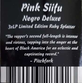 3LP Pink Siifu: Negro Deluxe CLR | LTD | DLX 581839