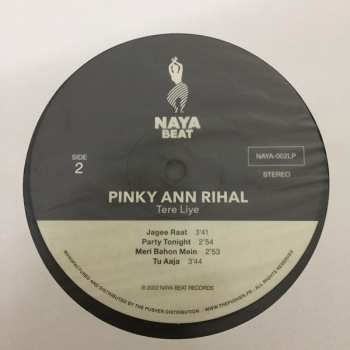 LP Pinky Ann Rihal: Tere Liye (Hindi Disco) 556888