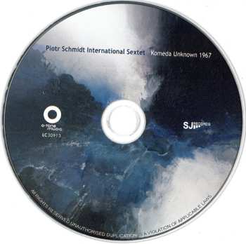 CD Piotr Schmidt International Sextet: Komeda Unknown 1967 587770