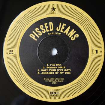 LP/SP Pissed Jeans: Shallow 81615