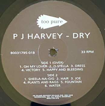 LP PJ Harvey: Dry 328356