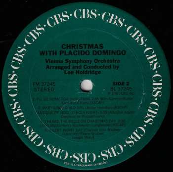 LP Placido Domingo: Christmas With Placido Domingo 623892