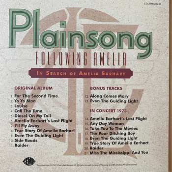 6CD/Box Set Plainsong: Following Amelia - The 1972 Recordings & More 559556