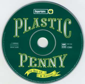 CD Plastic Penny: The Best Of & Rarities 181621