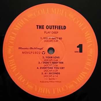 LP The Outfield: Play Deep 28191