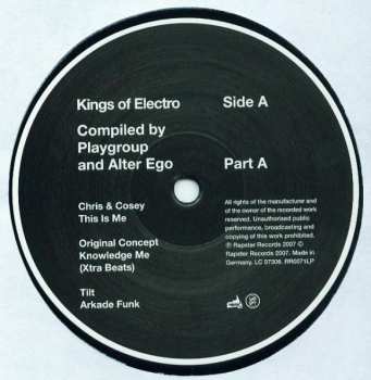 2LP Playgroup: The Kings Of Electro Part A 313792