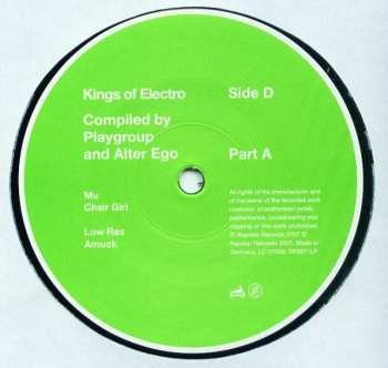 2LP Playgroup: The Kings Of Electro Part A 313792