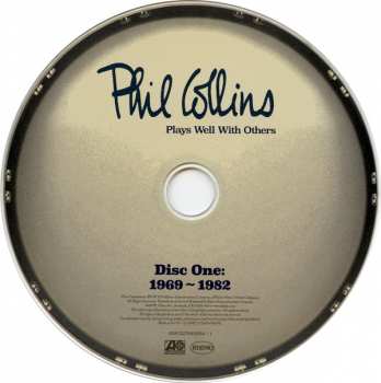 4CD Phil Collins: Plays Well With Others 28253