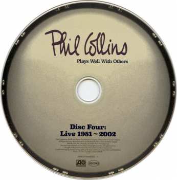 4CD Phil Collins: Plays Well With Others 28253