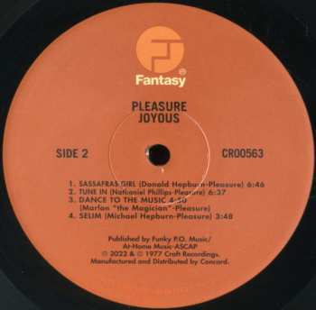 LP Pleasure: Joyous 644544