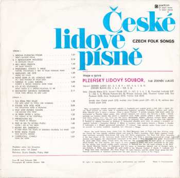 LP Plzeňský Lidový Soubor: České Lidové Písně = Czech Folk Songs 642362