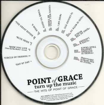 CD Point Of Grace: Turn Up The Music: The Hits of Point Of Grace 656802