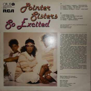 LP Pointer Sisters: So Excited 596421