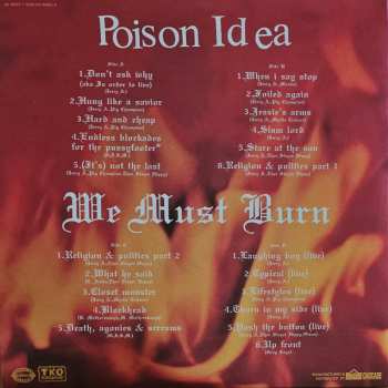 2LP Poison Idea: We Must Burn 611741