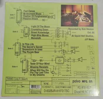 2LP Polvo: Exploded Drawing 562023