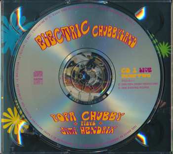 3CD Popa Chubby: Electric Chubbyland (Popa Chubby Plays Jimi Hendrix) 91968