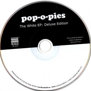 CD Pop-O-Pies: The White EP: Deluxe Edition DLX 647653