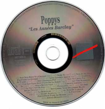 CD Poppys: Les Années Barclay 301998