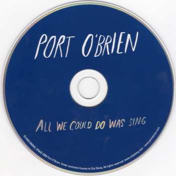 CD Port O'Brien: All We Could Do Was Sing 647557