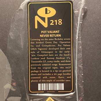 2LP Pot Valiant: Never Return  595483