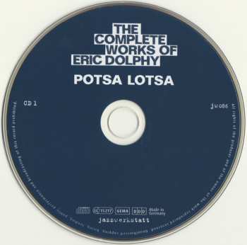 2CD Potsa Lotsa: The Complete Works Of Eric Dolphy 297429