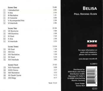 CD Poul Rovsing Olsen: Belisa 627980