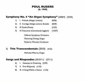 CD Poul Ruders: Volume Seven (Symphony No. 4) 122326