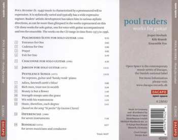 CD Poul Ruders: Works for Guitar 560517