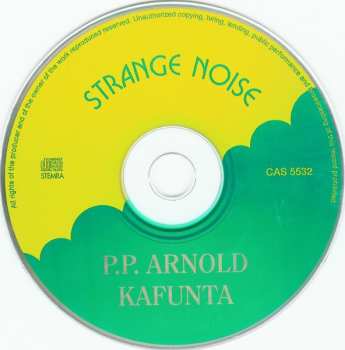 CD P.P. Arnold: Kafunta - The First Lady Of Immediate: Plus 567245