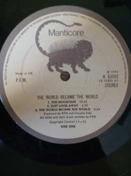 LP Premiata Forneria Marconi: The World Became The World 615661