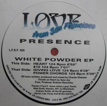 Album Presence: White Powder EP