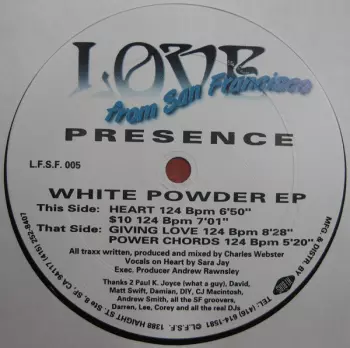 Presence: White Powder EP