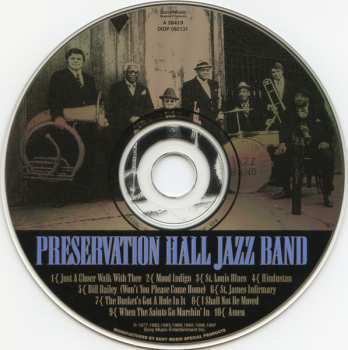 CD Preservation Hall Jazz Band: Marching Down Bourbon Street 643188