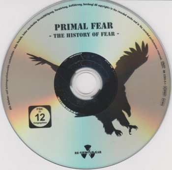 CD/DVD Primal Fear: The History Of Fear 373012