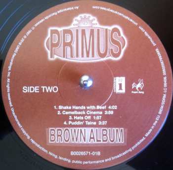 2LP Primus: Brown Album LTD 402597