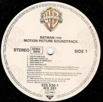 LP Prince: Batman™ (Motion Picture Soundtrack) 636164