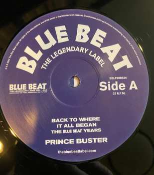 2LP Prince Buster: Back To Where It All Began - The Blue Beat Years LTD | NUM 543685