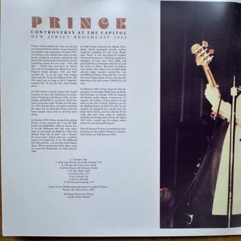 2LP Prince: Controversy At The Capitol (New Jersey Broadcast 1982) CLR 647192