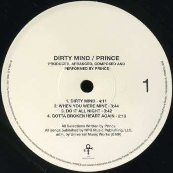 LP Prince: Dirty Mind 504964