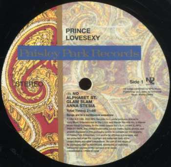 LP Prince: Lovesexy 565750