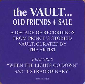 LP Prince: The Vault... Old Friends 4 Sale 568520