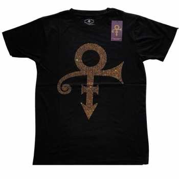 Merch Prince: Tričko Gold Symbol  L