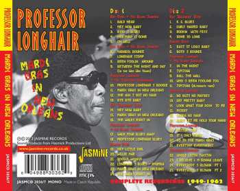 2CD Professor Longhair: Mardi Gras In New Orleans - Complete Recordings 1949 - 1962 563237